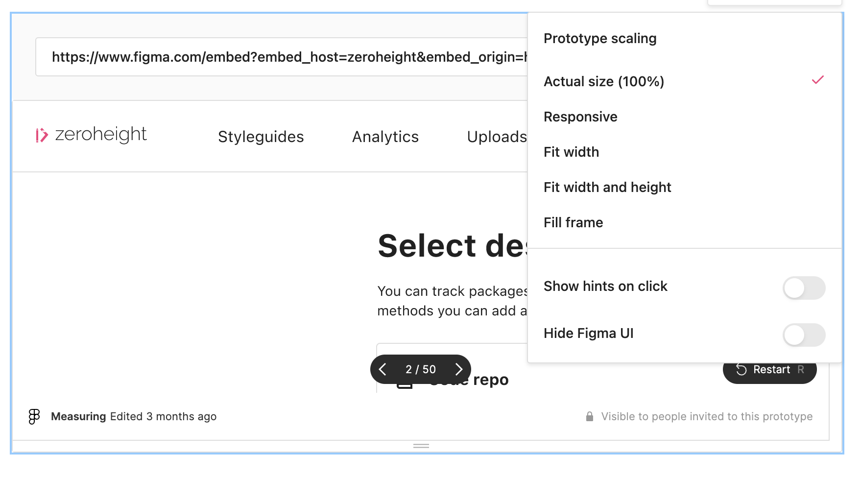 Connect Figma Learning Hub zeroheight
