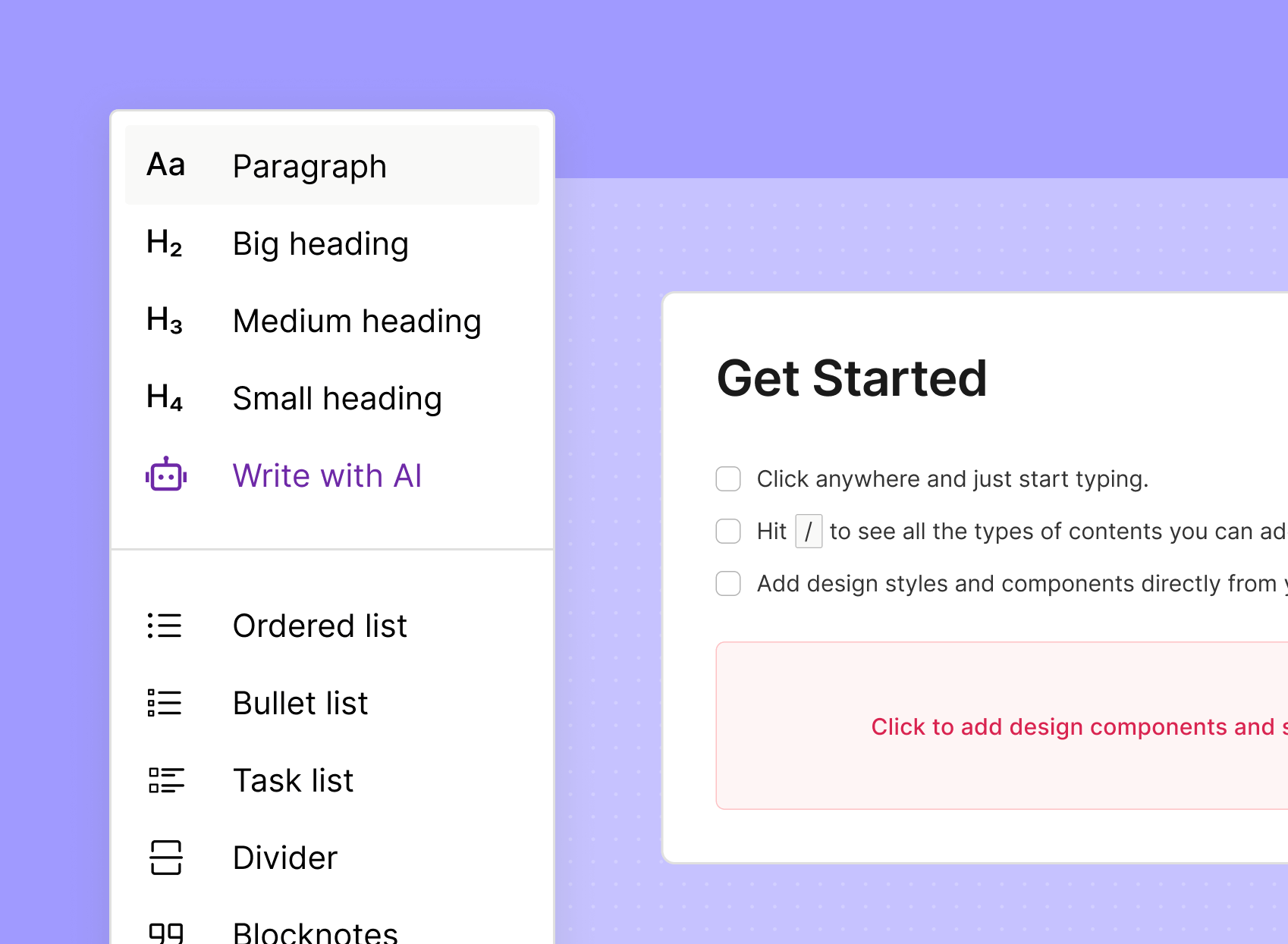 No Code Editor